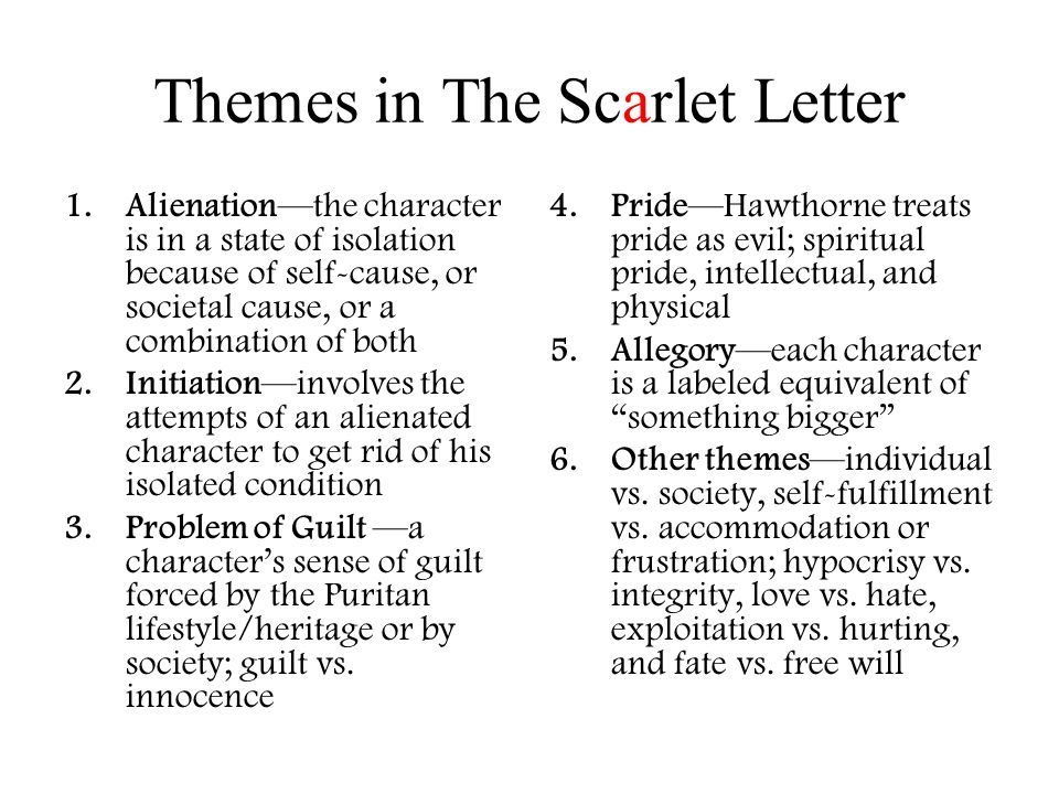puritan hypocrisy in the scarlet letter
